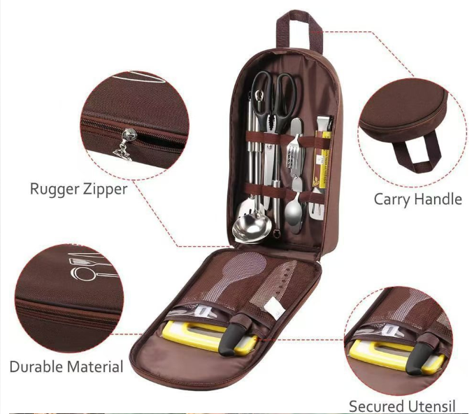 Outdoor Tableware Storage Bag