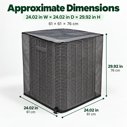 Outdoor AC Mesh Cover – Leaf & Debris Guard