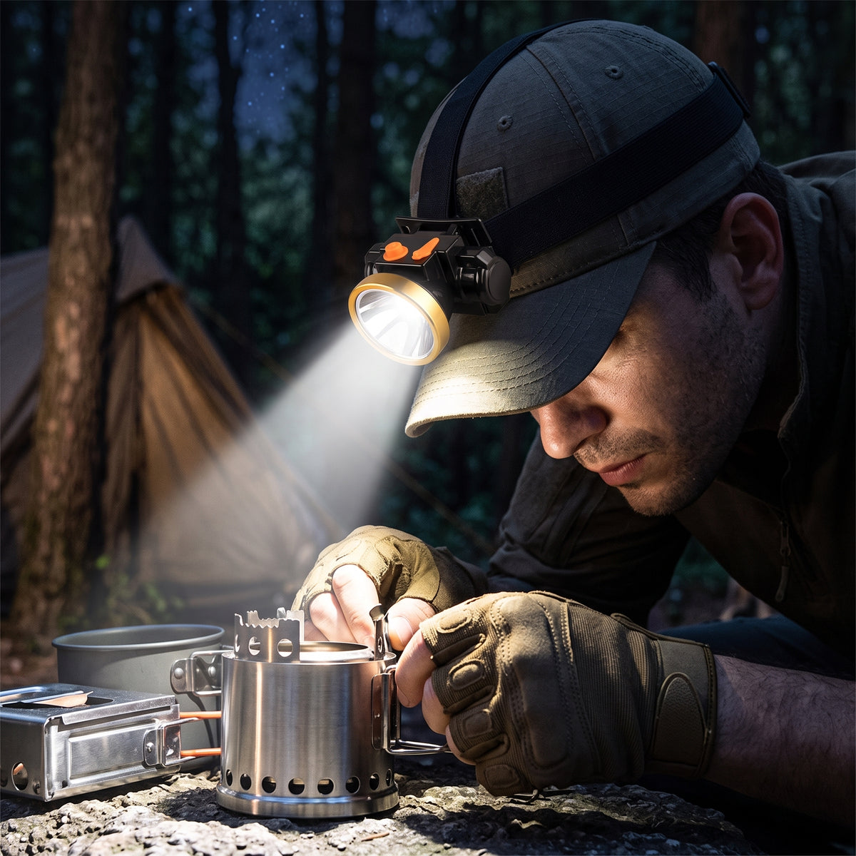 Head-Mounted Flashlight
